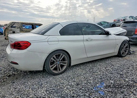2018 BMW 430I z USA, uszkodzony, nr VIN WBA4Z1C53JEA31476